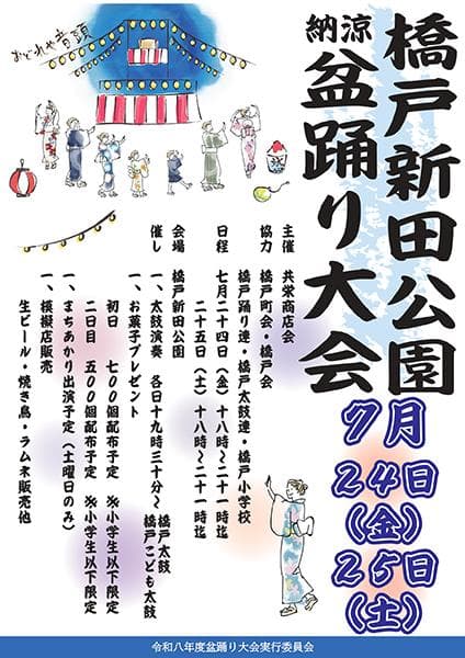納涼盆踊り大会　共栄商店会